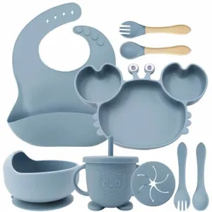 الأكثر مبيعًا سيليكون لطعام الأطفال مجموعة . Best Selling Silicone Baby Food Set