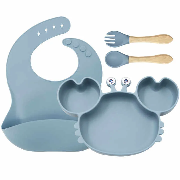 الأكثر مبيعًا سيليكون لطعام الأطفال مجموعة . Best Selling Silicone Baby Food Set