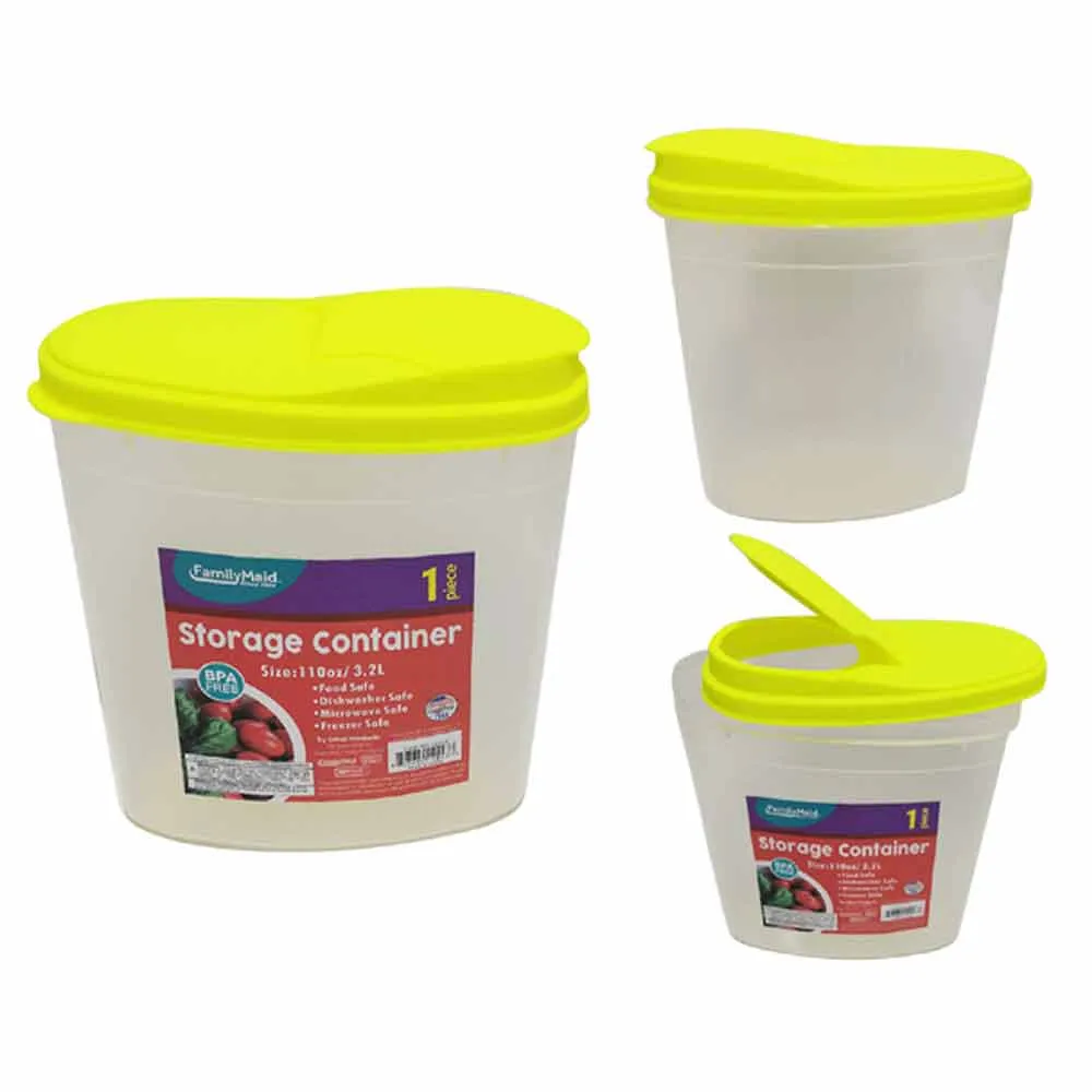 2 Pack Airtight Food Storage Containers Set Kitchen Pantry Organization Cereal