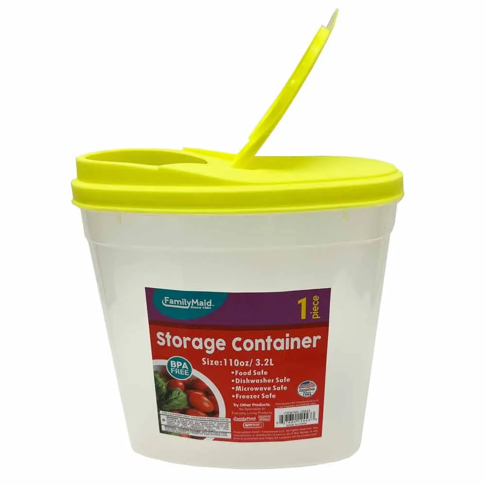 2 Pack Airtight Food Storage Containers Set Kitchen Pantry Organization Cereal
