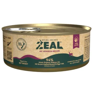 25% OFF: Zeal Venison Recipe Grain-Free Canned Cat Food 90g