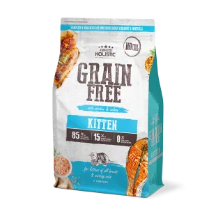Absolute Holistic Cat Grain Free Kitten Chicken & Salmon 10lb