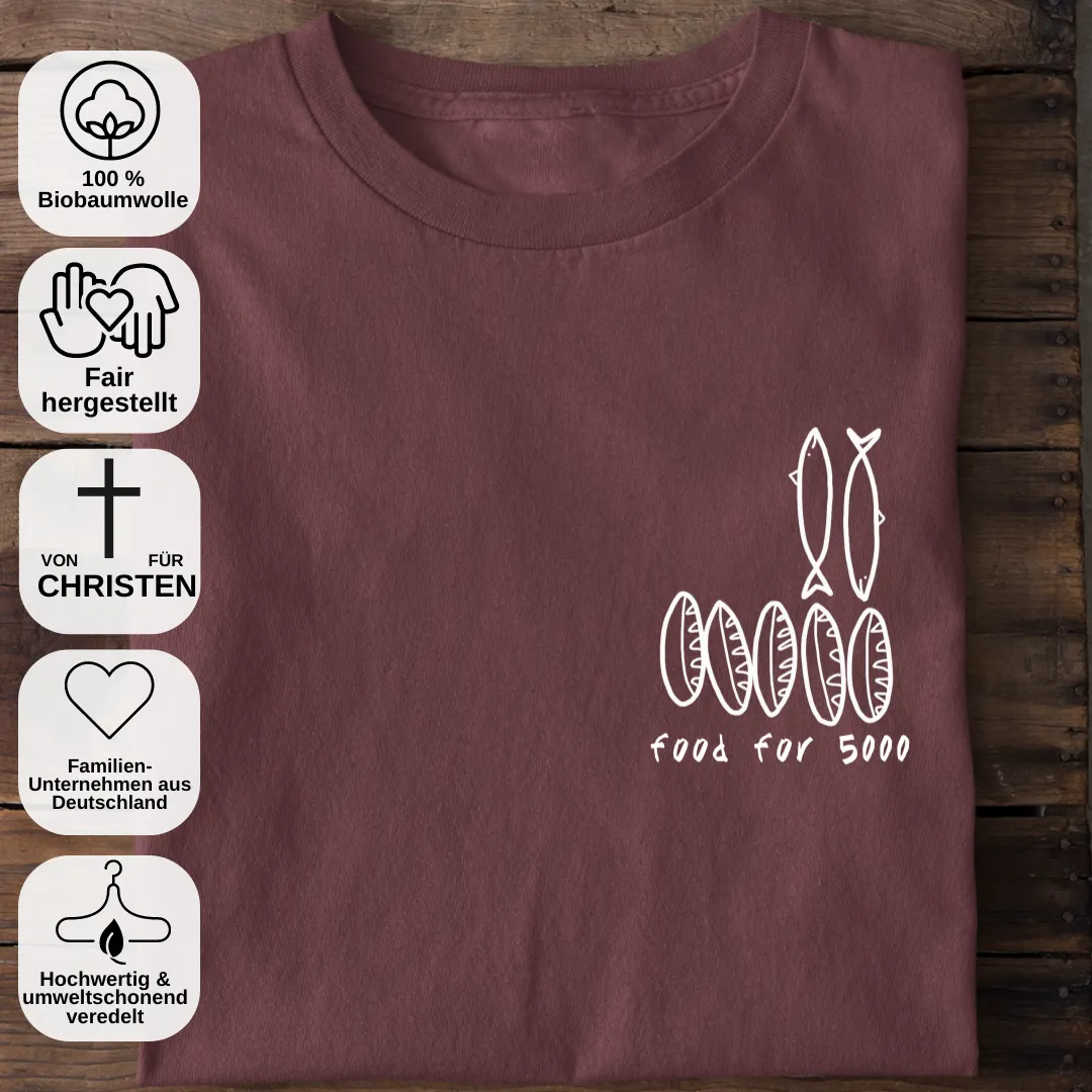 Aktion: Food for 5000 Shirt