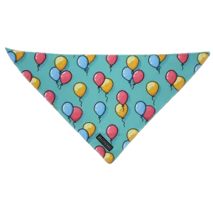 Big & Little Dogs Birthday Balloons Bandana