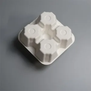 Biodegradable Pulp Premium Egg Caddy Packaging