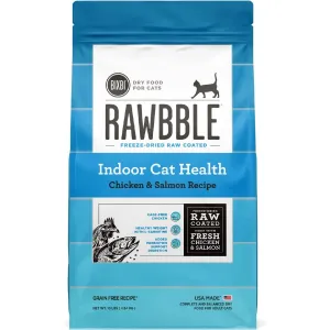 Bixbi Pet Rawbble Indoor Health Chicken & Salmon Dry Cat Food 10lb