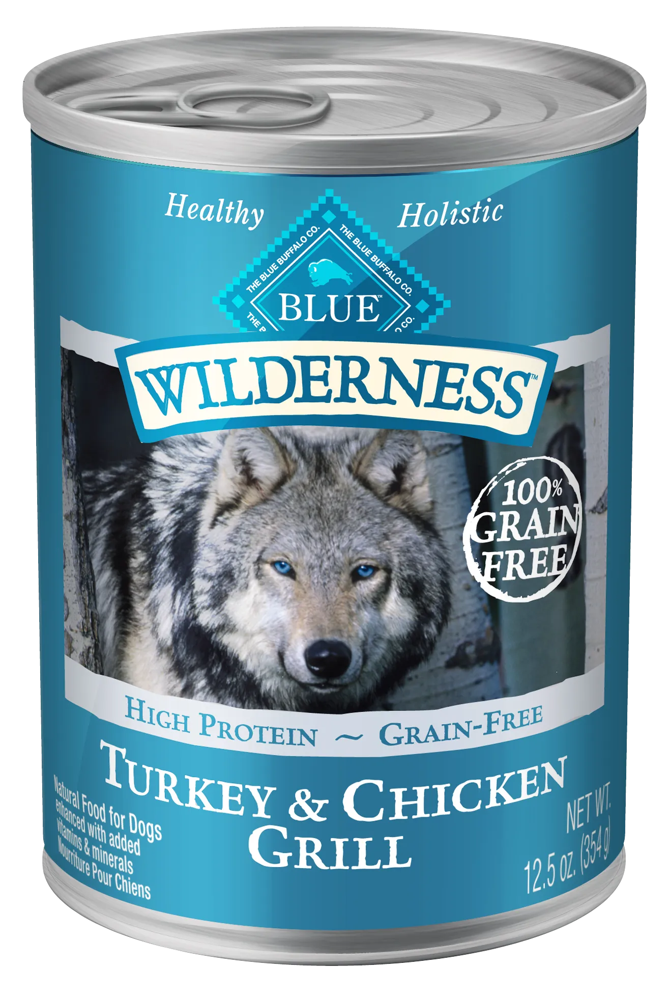 Blue Buffalo Wilderness Turkey & Chicken Dog  Wet Food