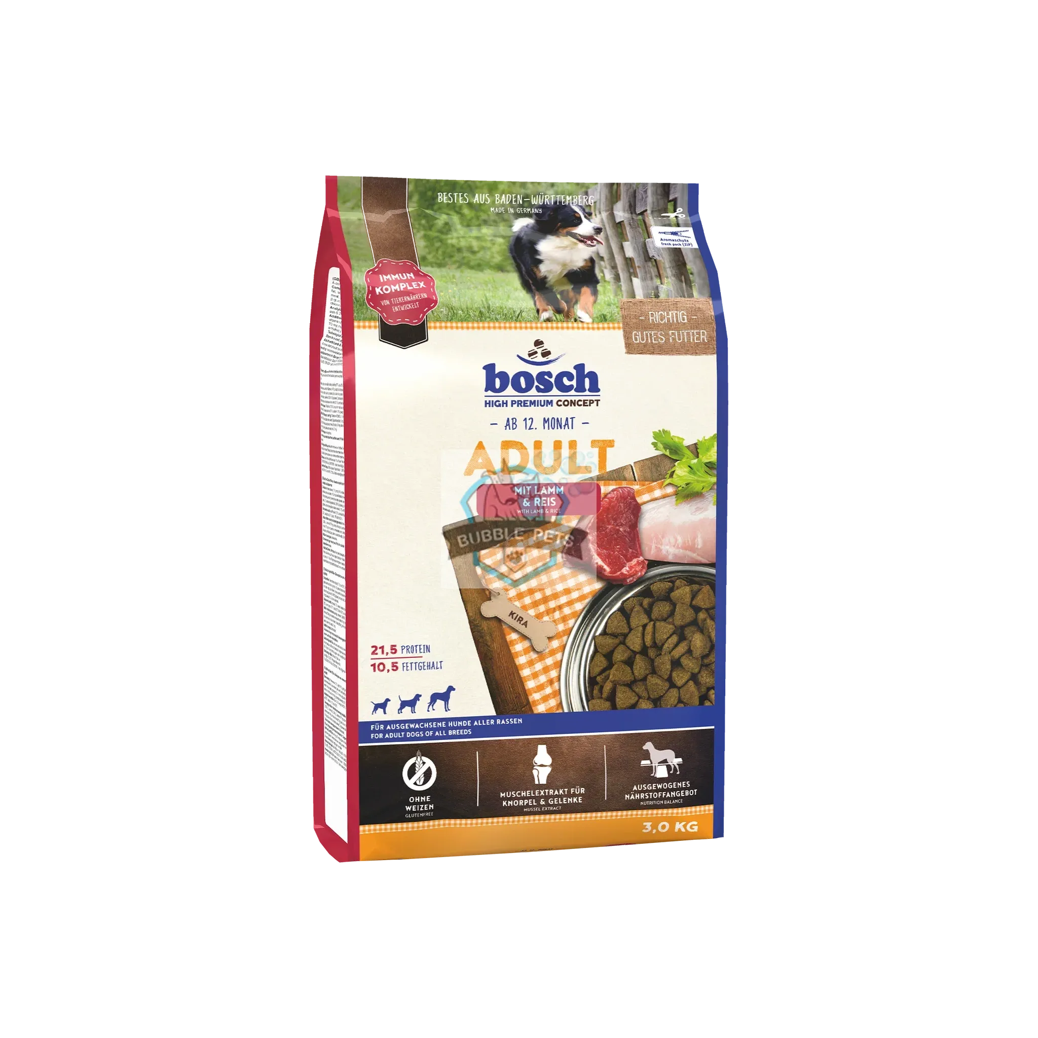 Bosch High Premium Lamb & Rice Dry Dog Food