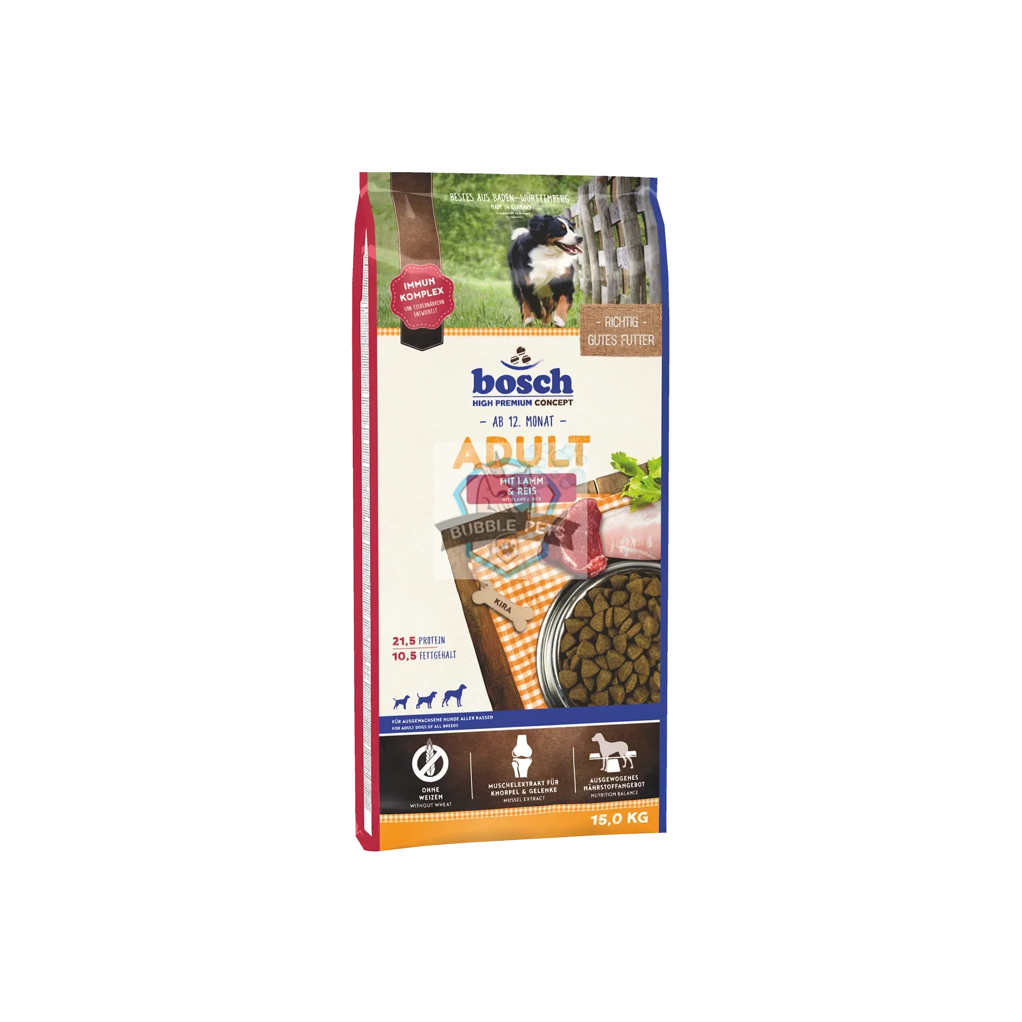 Bosch High Premium Lamb & Rice Dry Dog Food