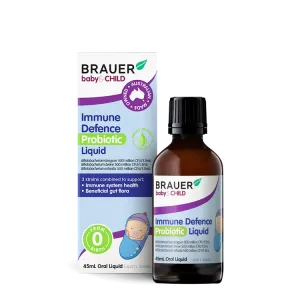 Brauer Immune Defence Probiotic Liquid for Infants