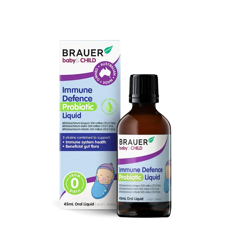 Brauer Immune Defence Probiotic Liquid for Infants