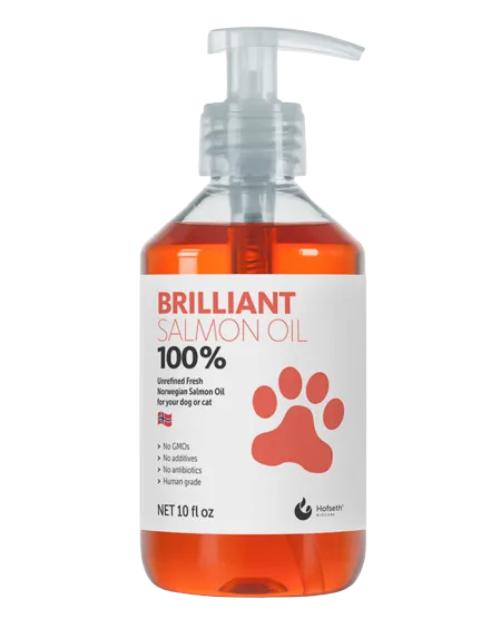 Brilliant Salmon Oil For Dogs And Cats, 10-oz Bottle