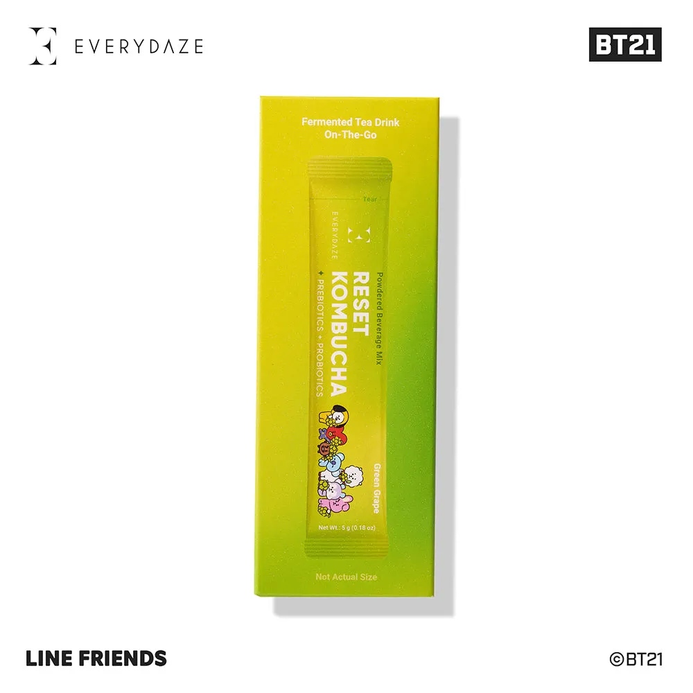 BT21 RESET KOMBUCHA- Green Grape