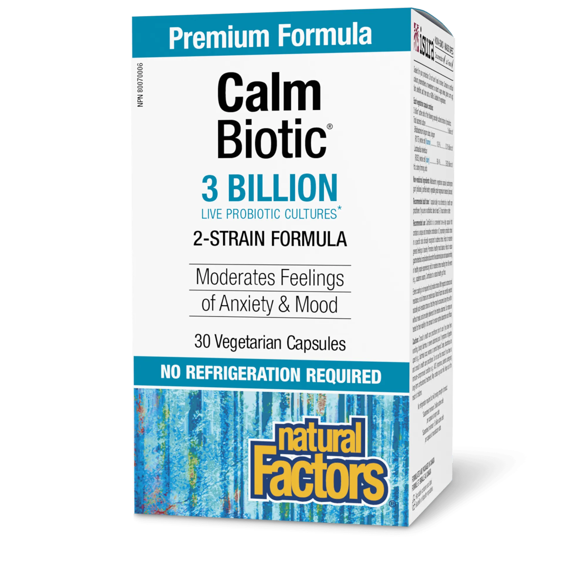 Calm Biotic 3 Billion Live Probiotic Cultures