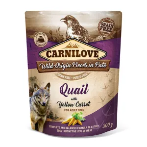 Carnilove Pouch - Quail & Yellow Carrot