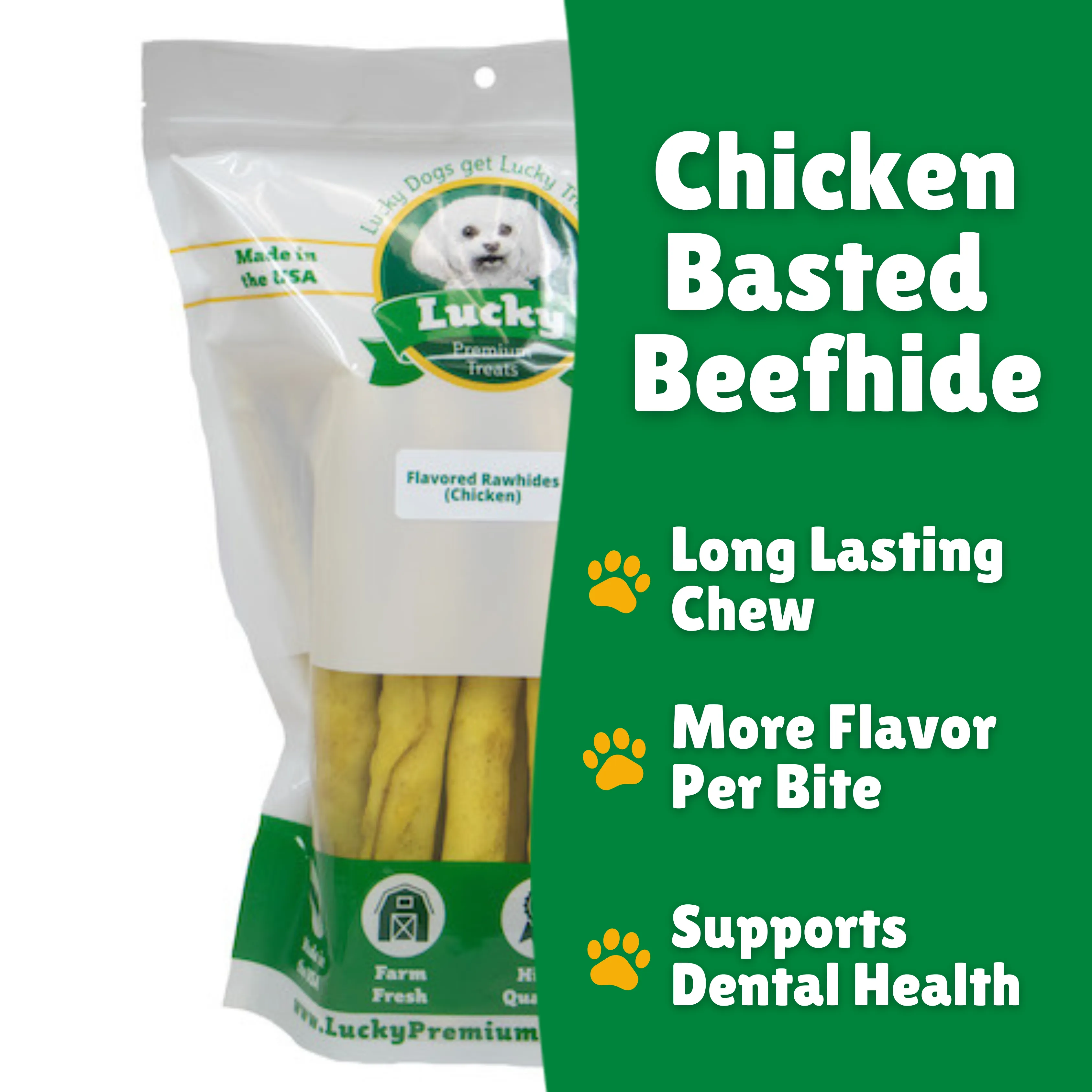 Chicken Basted Beefhide: Retriever