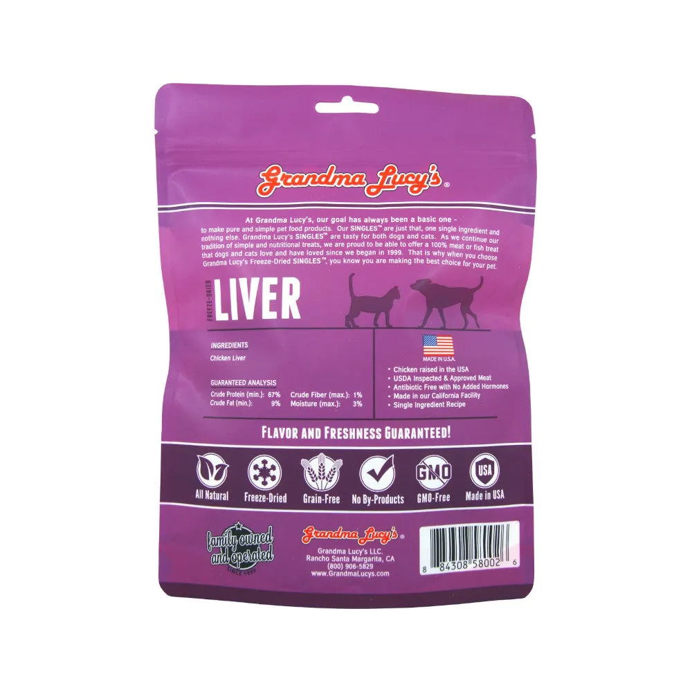 Chicken Liver Freeze Dried Dogs & Cats Treat