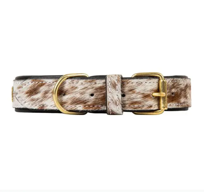 Chissum Hair-on Hide Dog Collar Multi Size