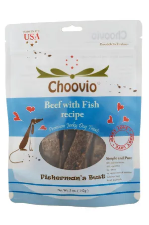 Choovio Beef With Fish Jerky