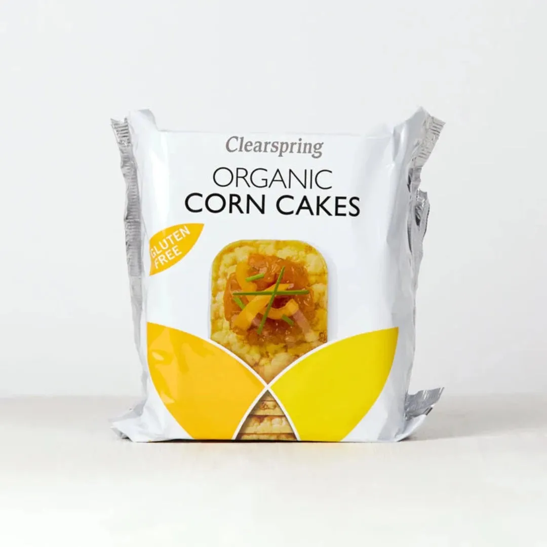 Clearspring Organic Corn Cakes 130g