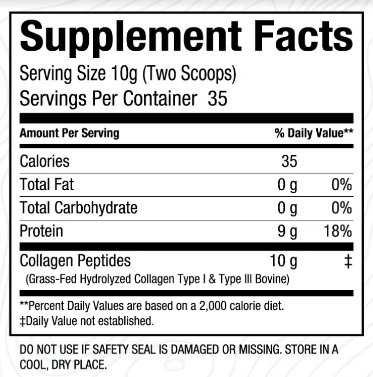 COLLAGEN - Type 1 & 3 Peptides