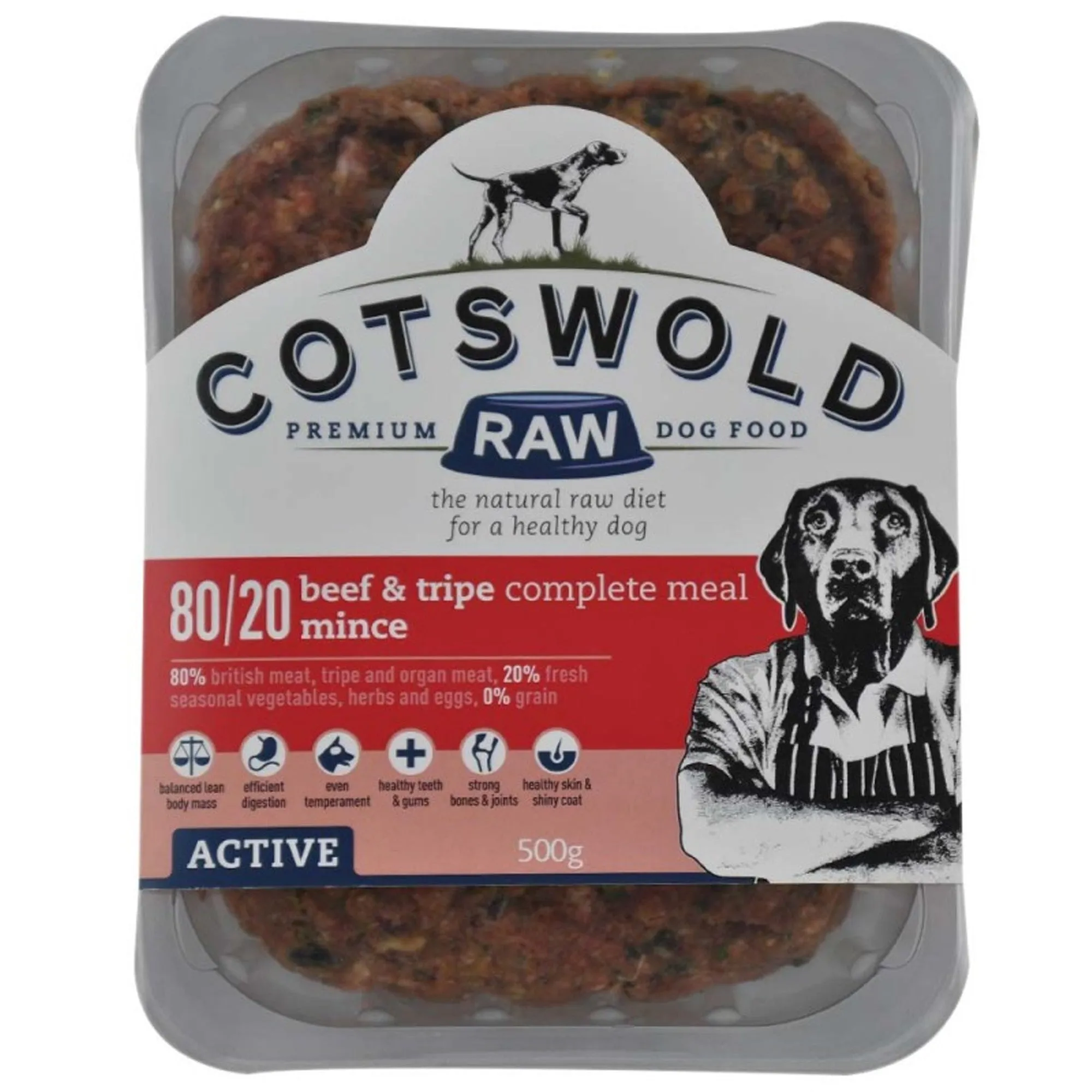 Cotswold Raw Beef Tripe Mince