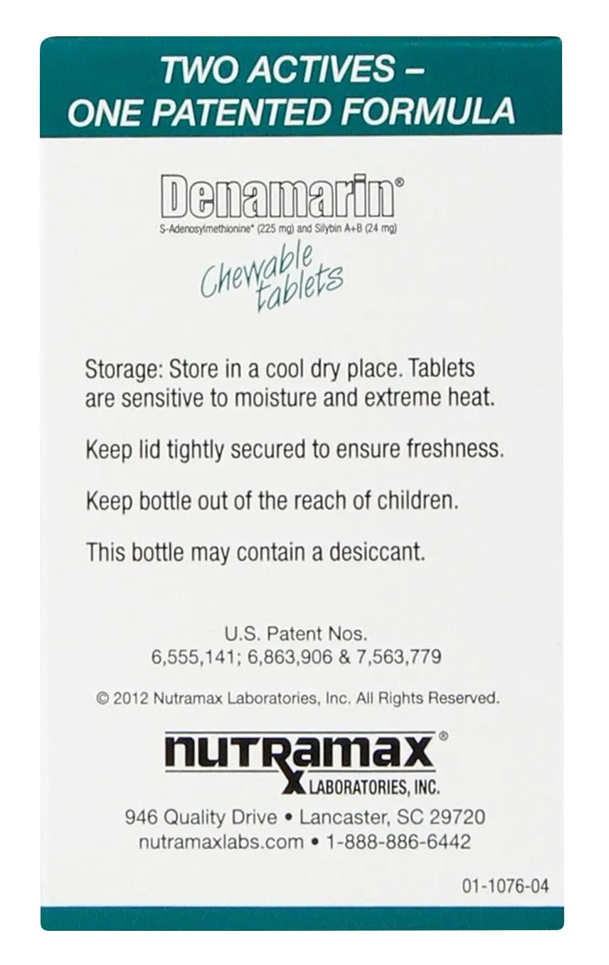 Denamarin Liver Health Chewable Tablets