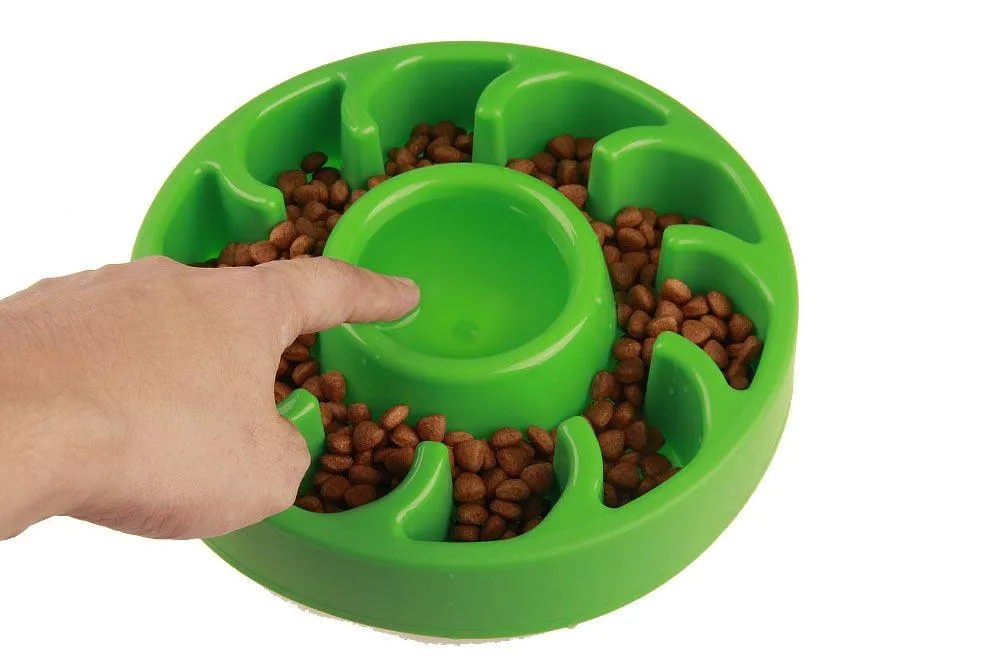 Dog's Slow Eating Bowl