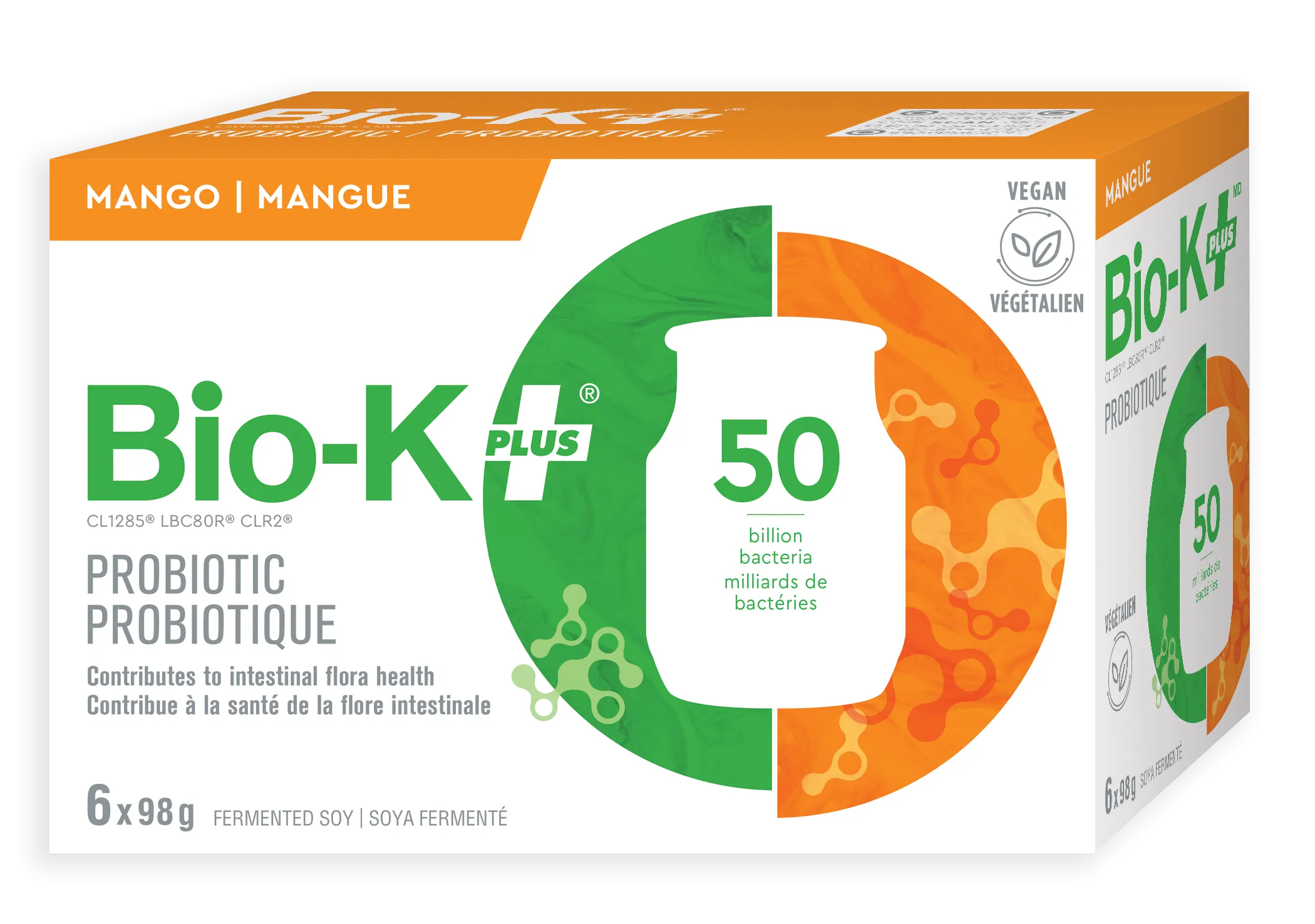 Drinkable Vegan Probiotic - Mango