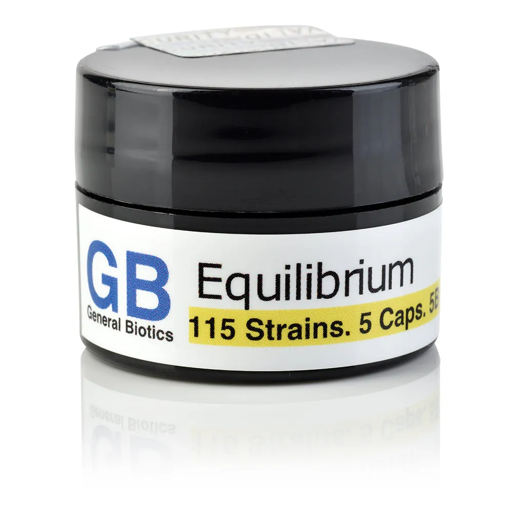 Equilibrium Probiotic with Prebiotic, FREE 5-Capsule Sample