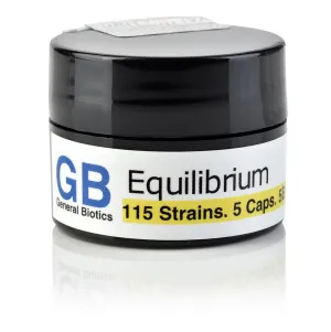 Equilibrium Probiotic with Prebiotic, FREE 5-Capsule Sample