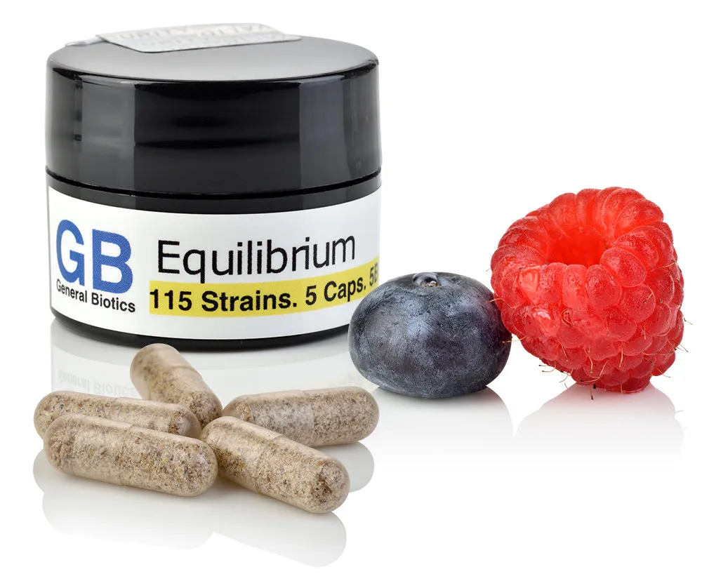 Equilibrium Probiotic with Prebiotic, FREE 5-Capsule Sample
