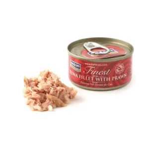 Fish4Cats Tuna Fillet with Prawn 70g
