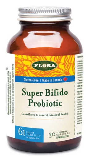 Flora Super Bifido Plus Probiotic (30 VCaps)