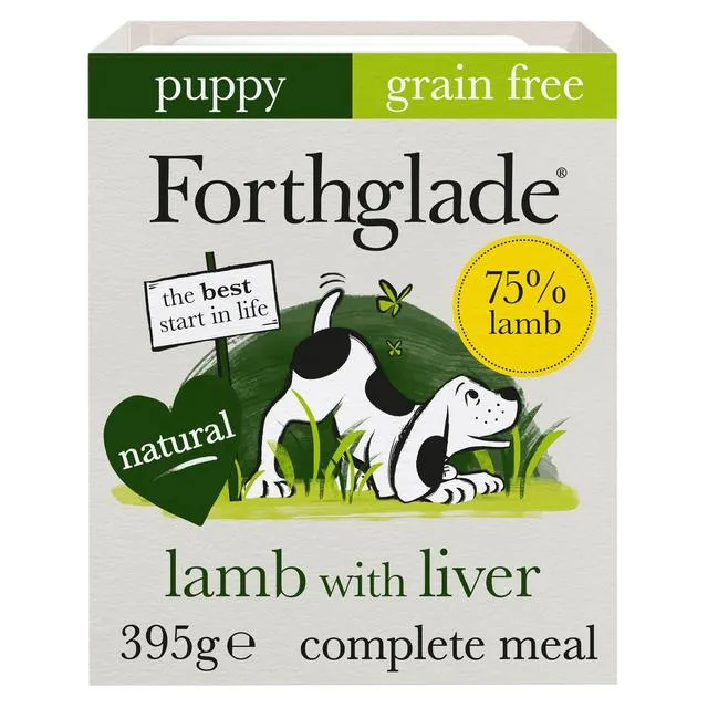 Forthglade Puppy Complete Lamb with Liver & Vegetables 395g