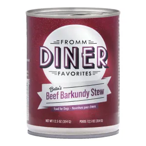 Fromm Diner Favorites Bella's Beef Barkundy Stew Canned Dog Food