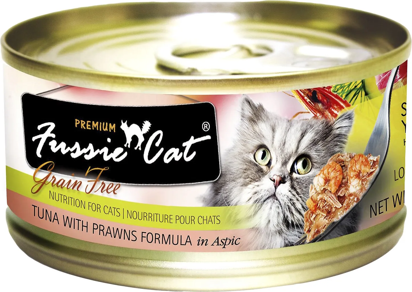 Fussie Cat Premium Tuna & Prawns
