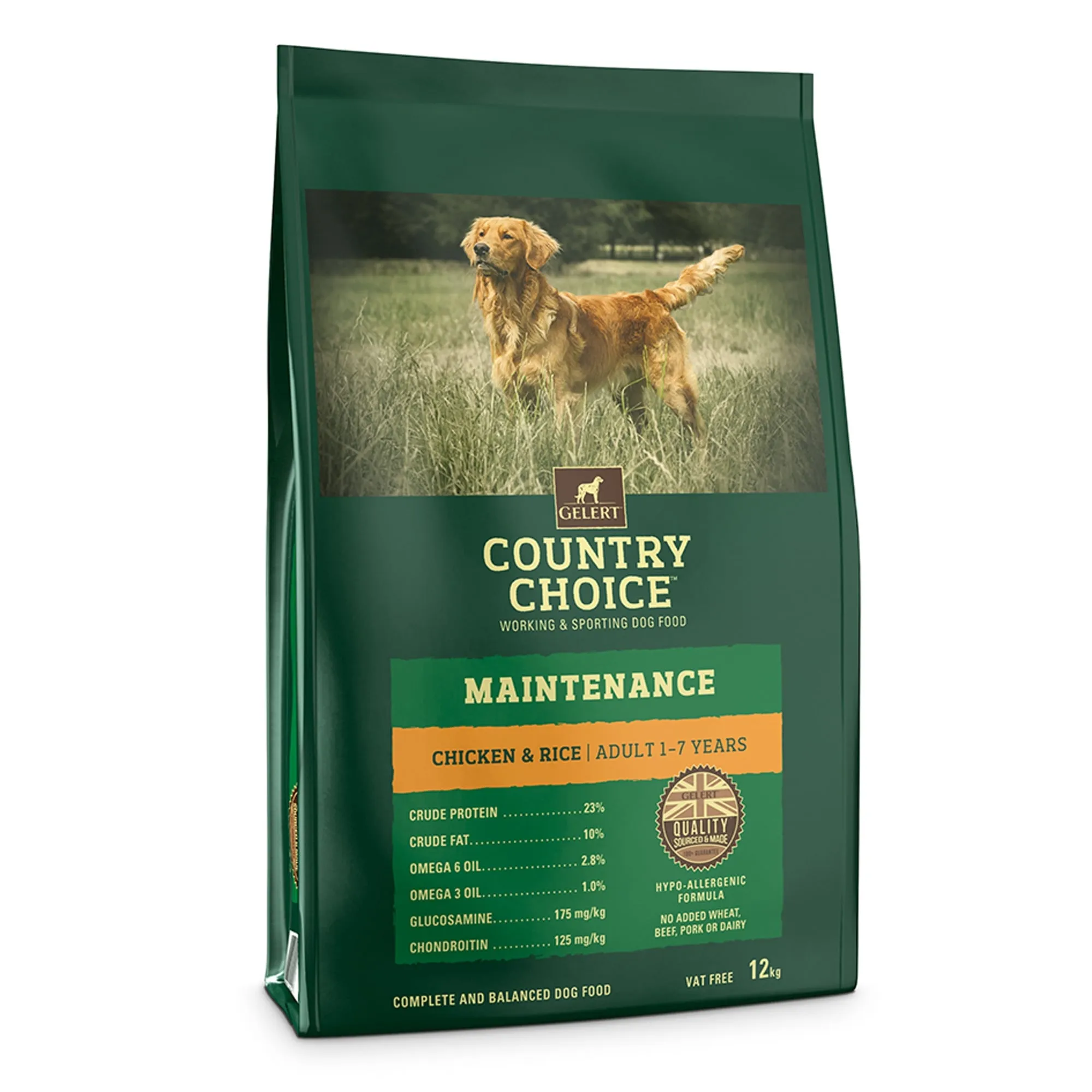 Gelert Country Choice Maintenance Dog Food with Chicken & Rice