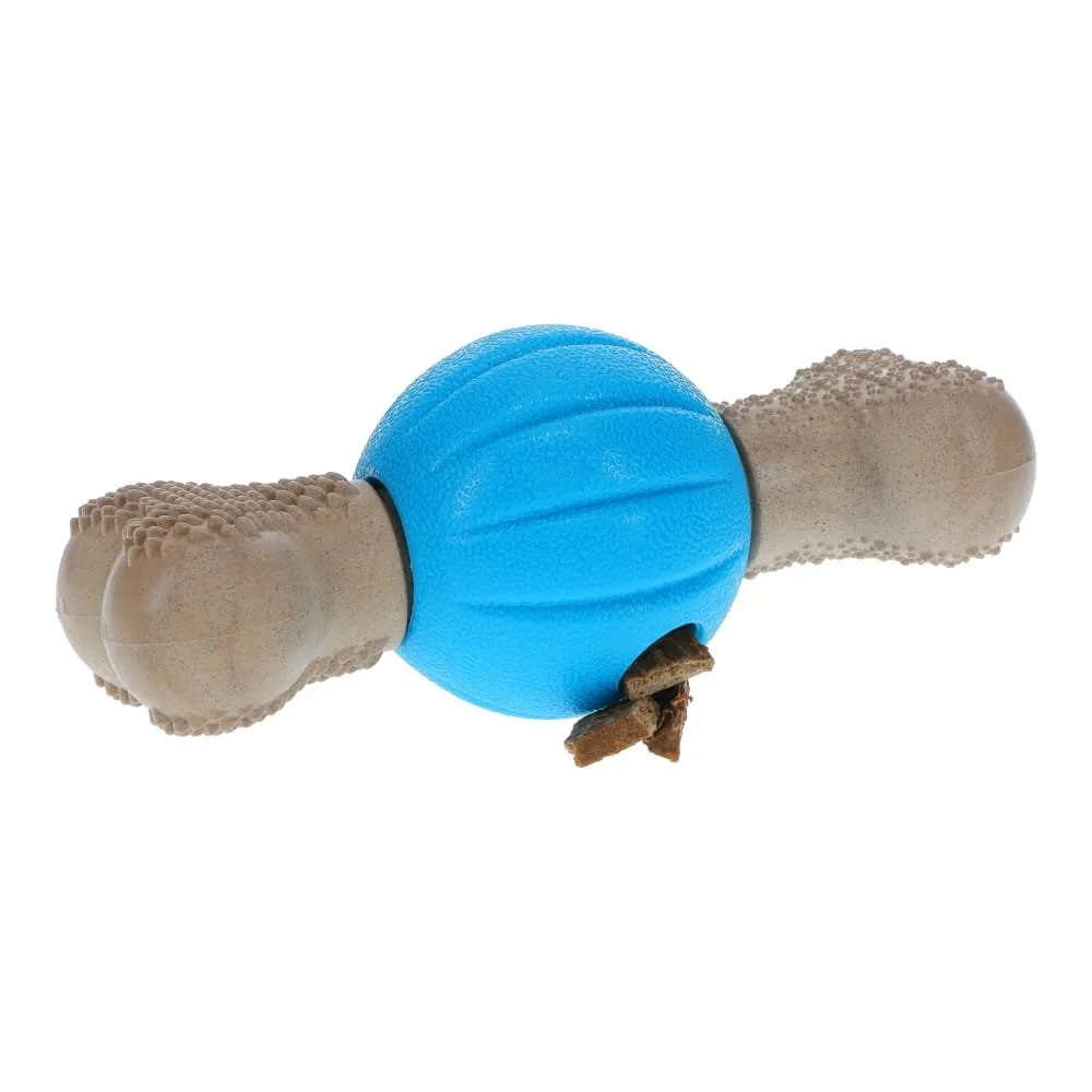 GURU Spin and Chew Treat Chew Bacon Scented Dog Enrichment Toy Medium^^^