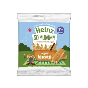 Heinz So Yummy Original Biscotti for Kids Snacks, 60g each, 7 months