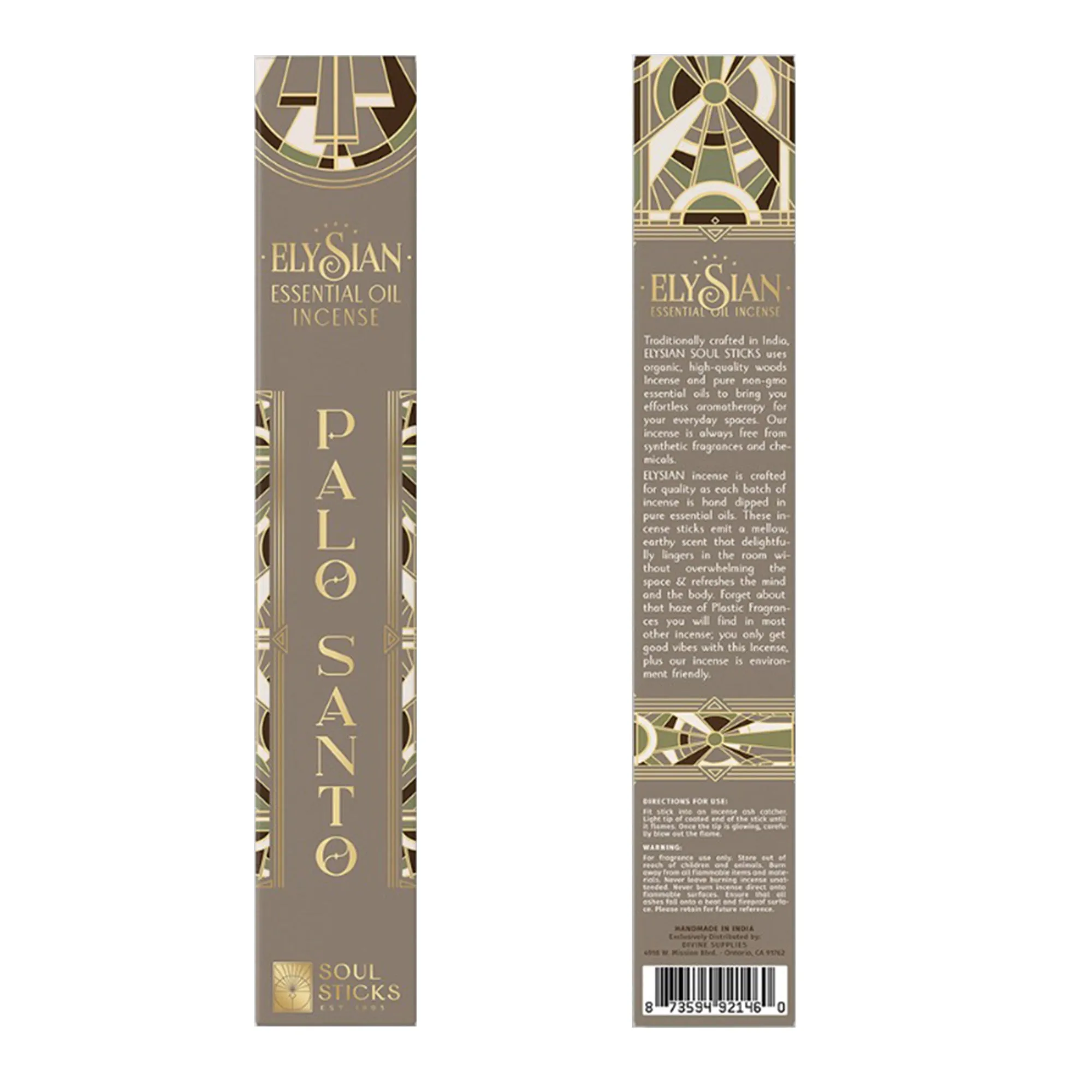 Incense - Palo Santo Essential Oil Incense Sticks