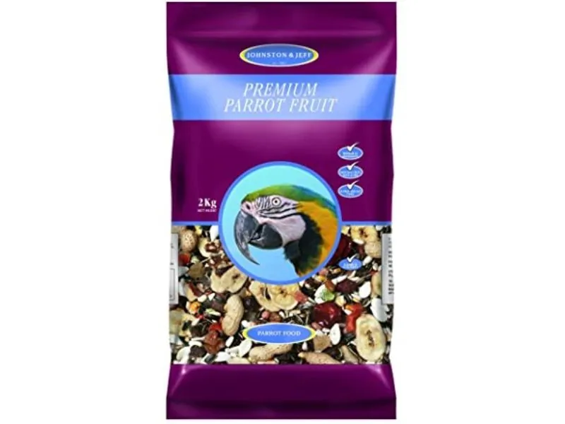 Johnston & Jeff Premium Parrot Fruit 2kg