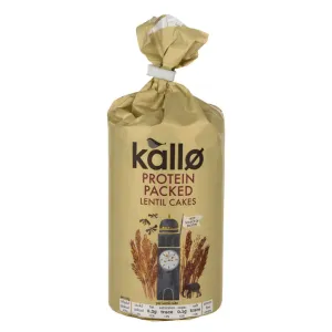 Kallo Protein Lentil Rice Cakes 100g