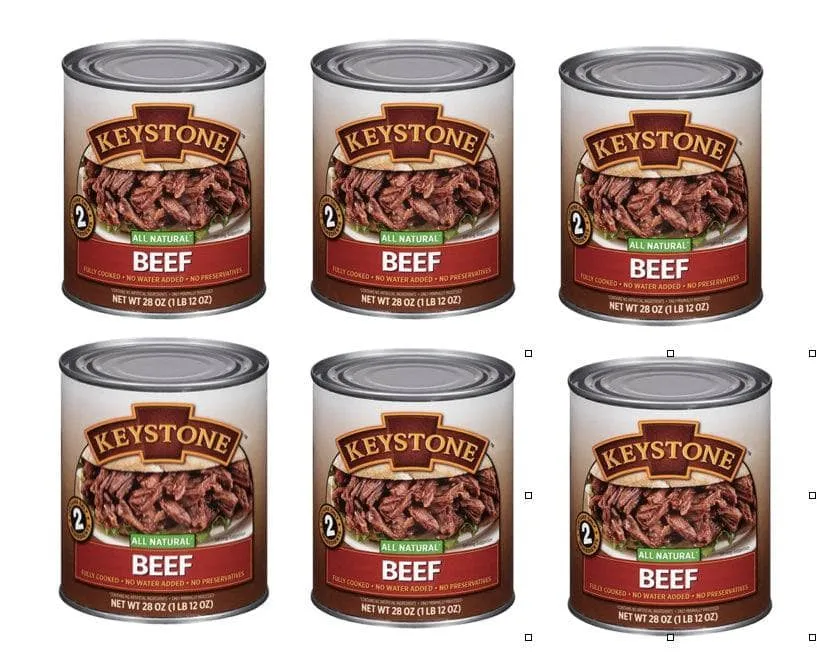 Keystone Meats All-Natural Beef 28 oz Can