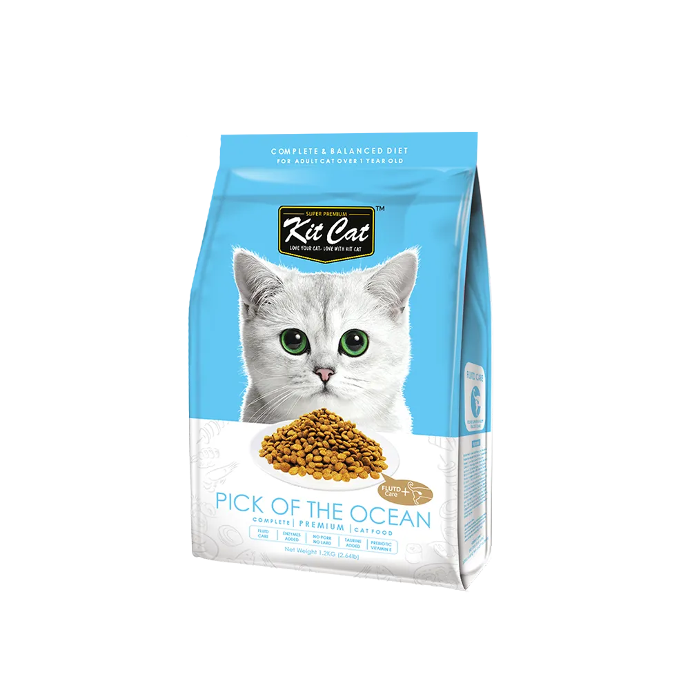 KitCat Premium Cat Food Pick Of The Ocean 1.2kg