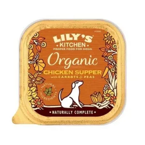 Lilys Kitchen Organic Chicken Supper Foil 11 x 150g