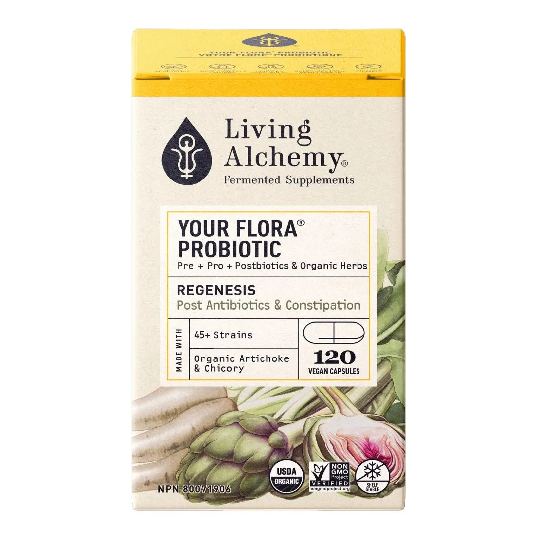 Living Alchemy Your Flora Regenesis (120 VCaps)