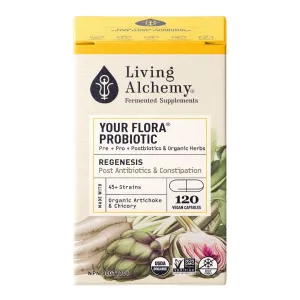 Living Alchemy Your Flora Regenesis (120 VCaps)