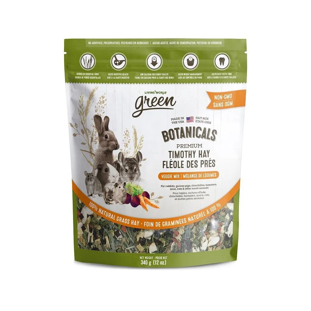 Living World Green Botanicals Premium Timothy Hay