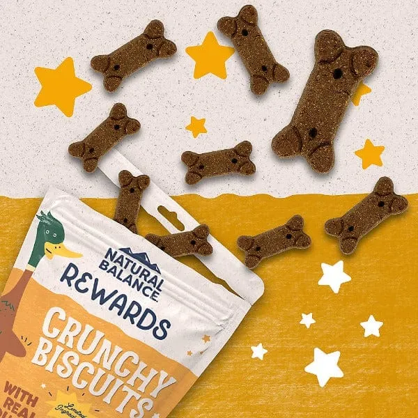 Natural Balance Crunchy Biscuits With Real Duck Recipe, 14oz